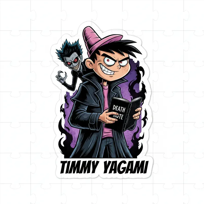 Western Cartoon Sticker Design Parodies