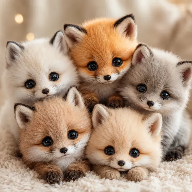 Ultra Cute Fluffy Fantasy Friends Packs