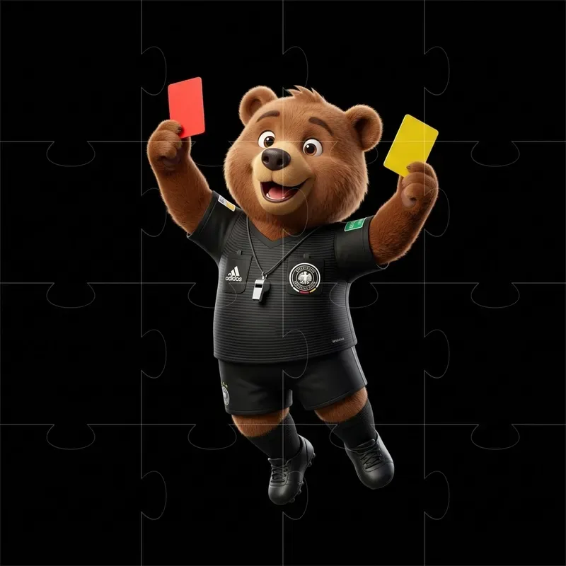 3D Cute World Cup Football Animals
