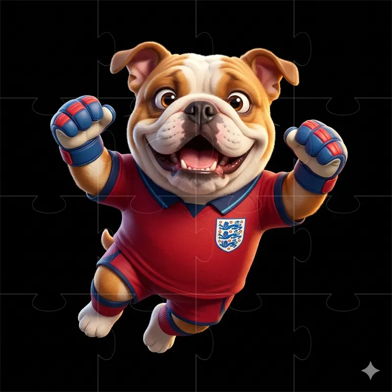 3D Cute World Cup Football Animals