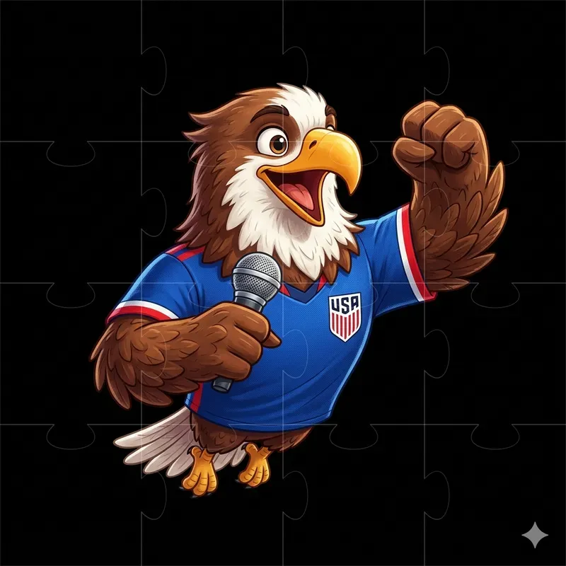 3D Cute World Cup Football Animals