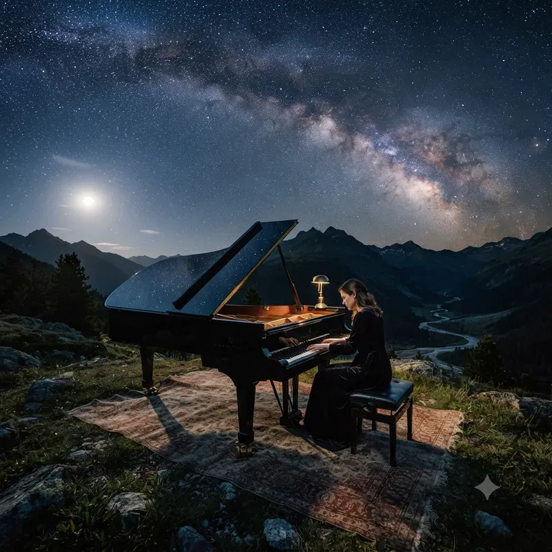 Cinematic Music Inspired Scenery