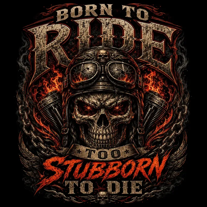 Dark Humor Skull Typography Tshirts
