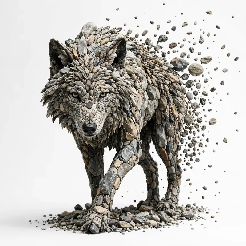 Pebble Morph Animal Art