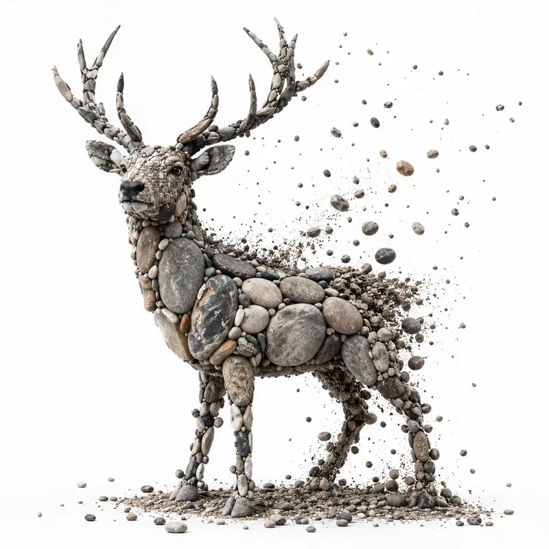 Pebble Morph Animal Art