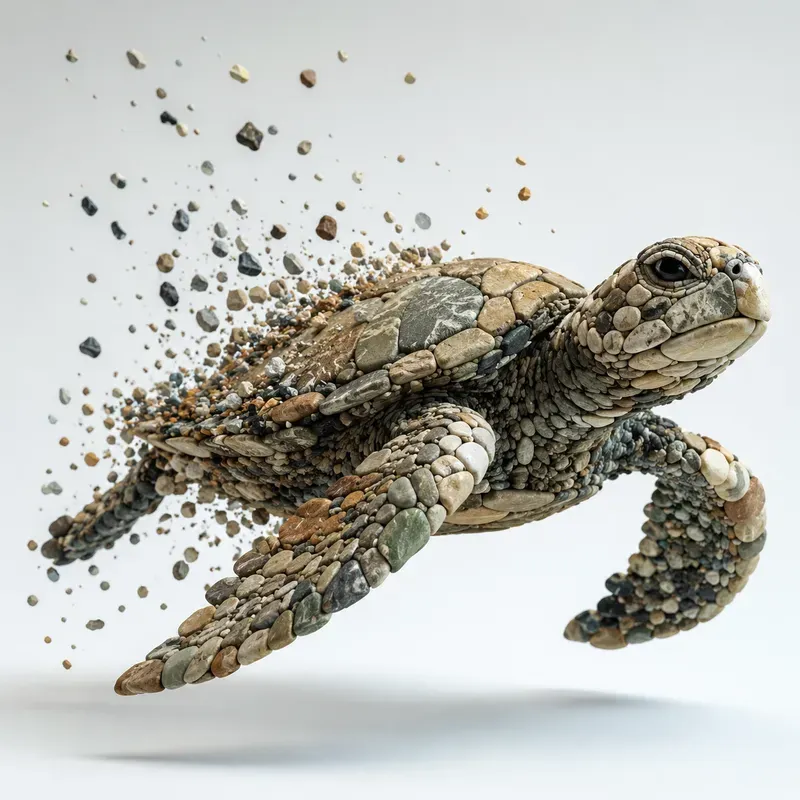 Pebble Morph Animal Art