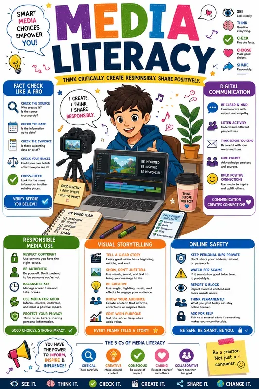 Digital Storytelling Infographic Packs
