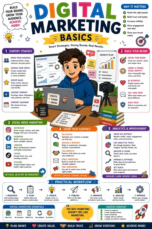 Digital Storytelling Infographic Packs
