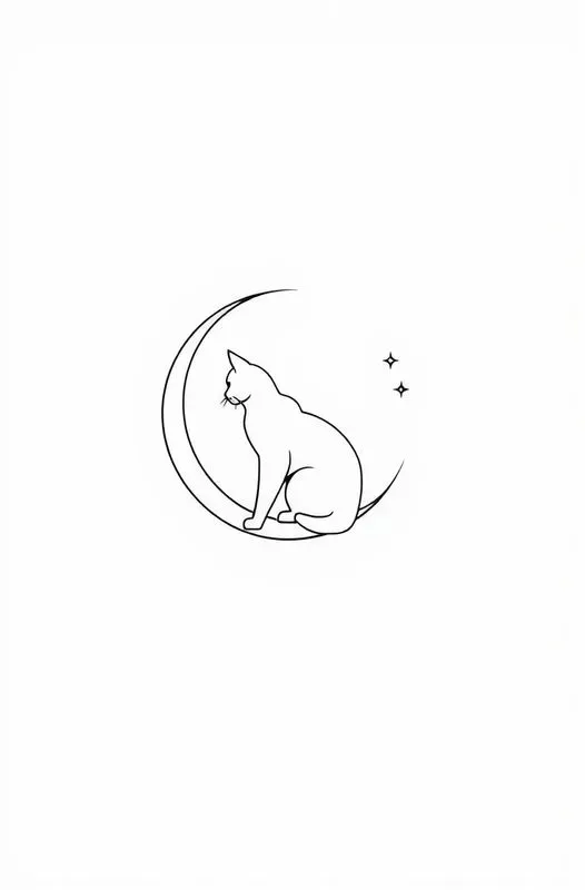 Minimalist Tattoo Line Designs