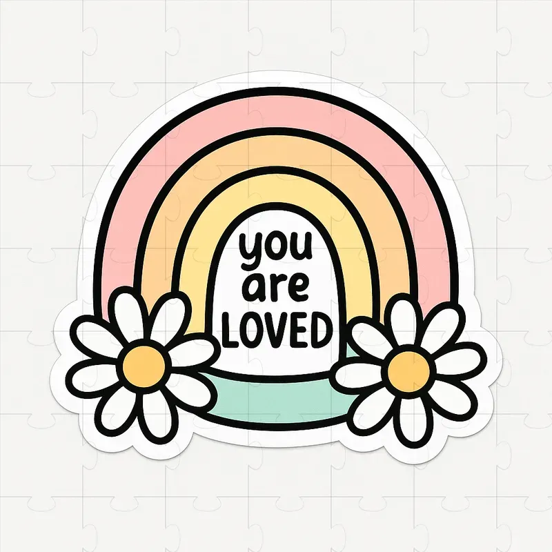 Minimal Pastel Sticker Templates