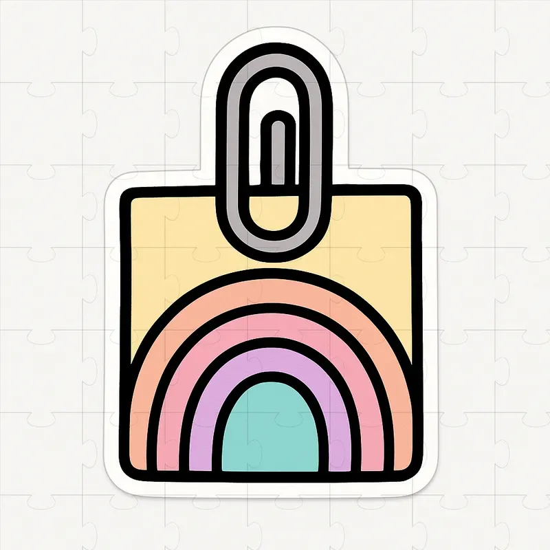 Minimal Pastel Sticker Templates