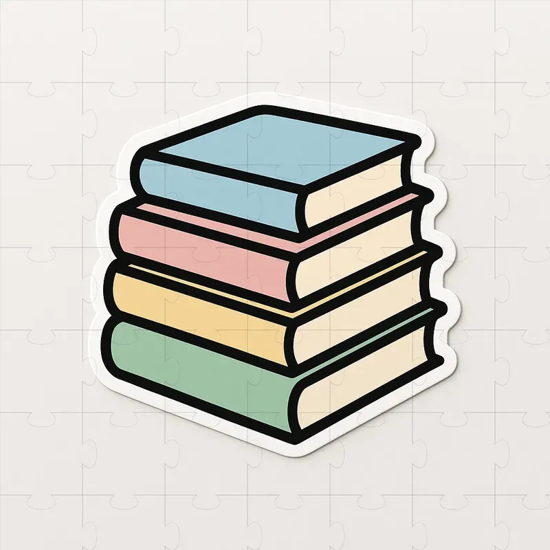 Minimal Pastel Sticker Templates