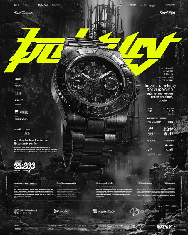 Cyberpunk Product Posters For Etsy