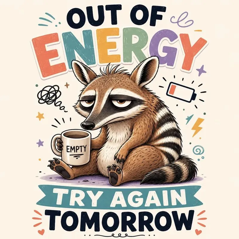Cute Moody Animal Quote Tshirt Packs
