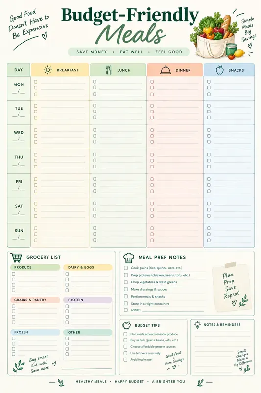 Printable Meal Planners