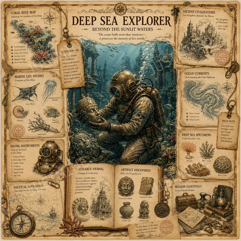 Adventure Explorer Infographic Posters