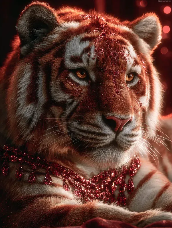 Luxury Animal Gem Portraits