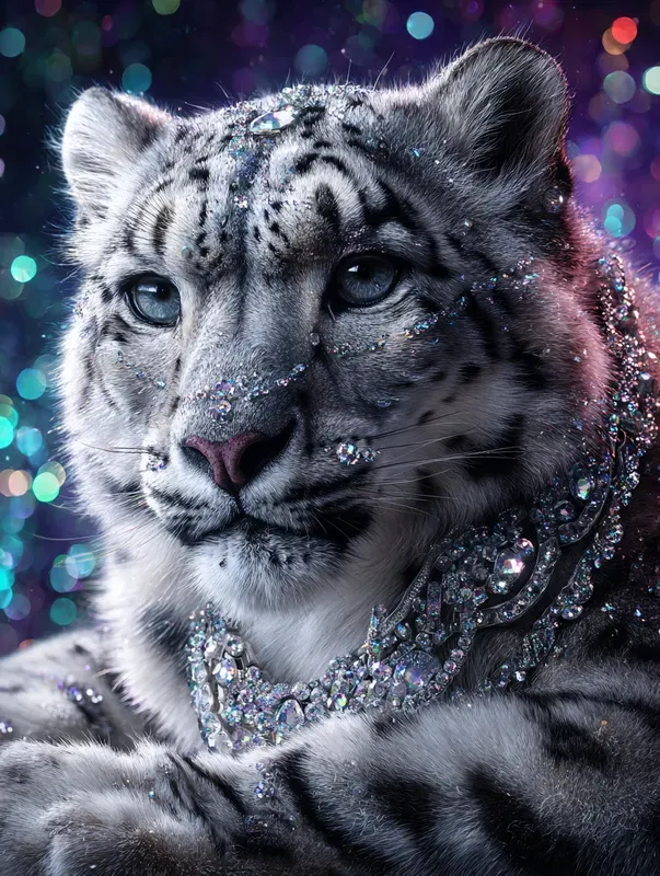 Luxury Animal Gem Portraits