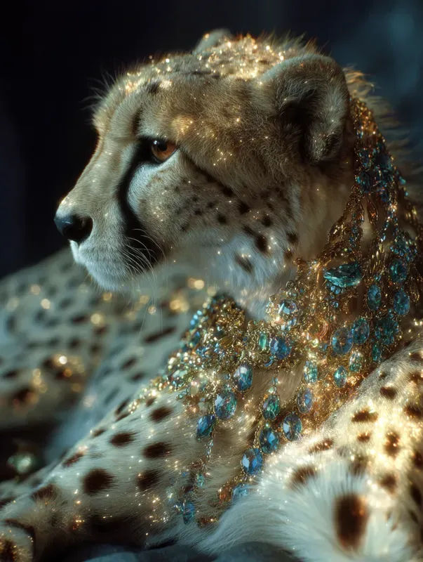 Luxury Animal Gem Portraits