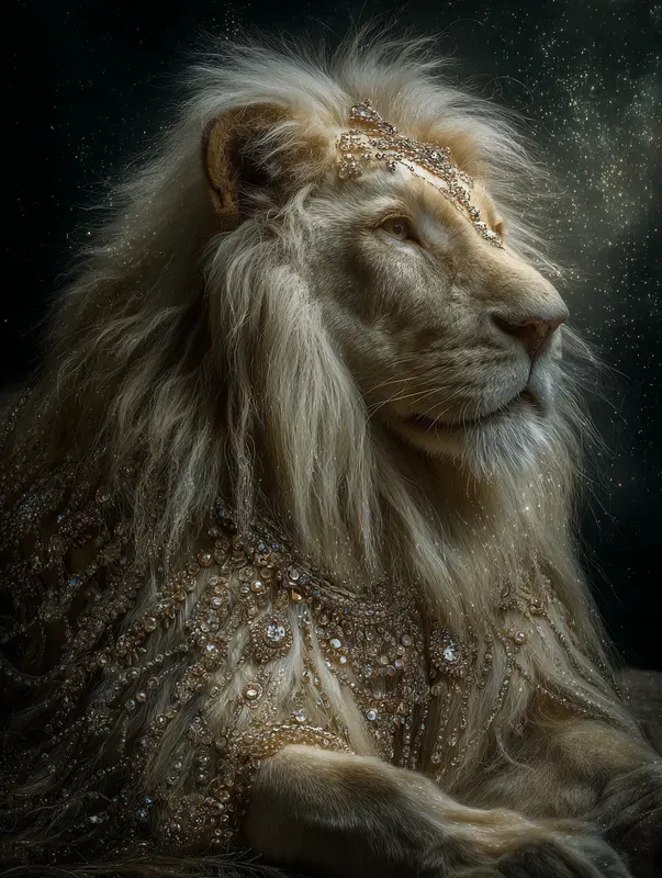 Luxury Animal Gem Portraits