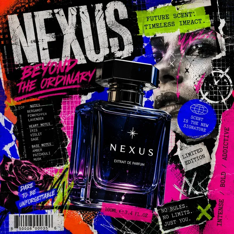 Maximalist Chaos Collage Poster Art