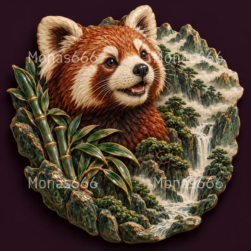 Wildlife Habitat Emblem Art