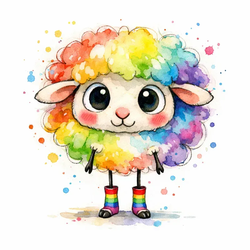 Cartoon Stretched Body Creatures