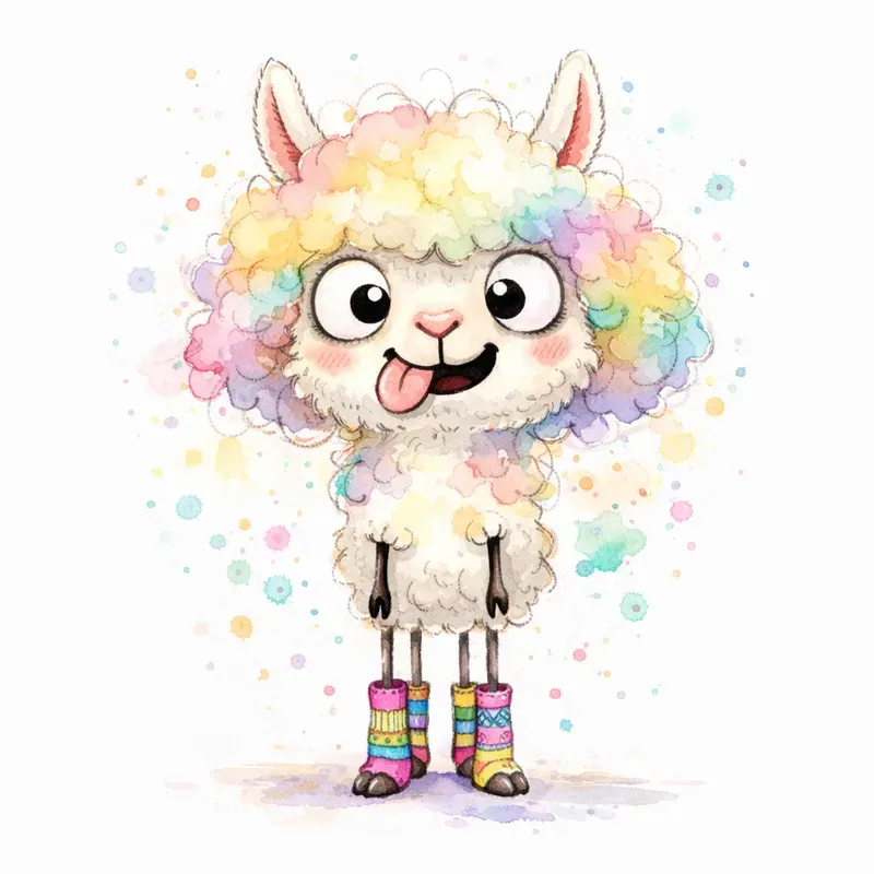 Cartoon Stretched Body Creatures