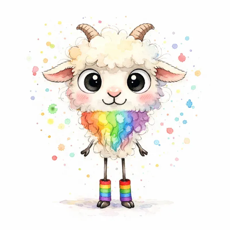 Cartoon Stretched Body Creatures