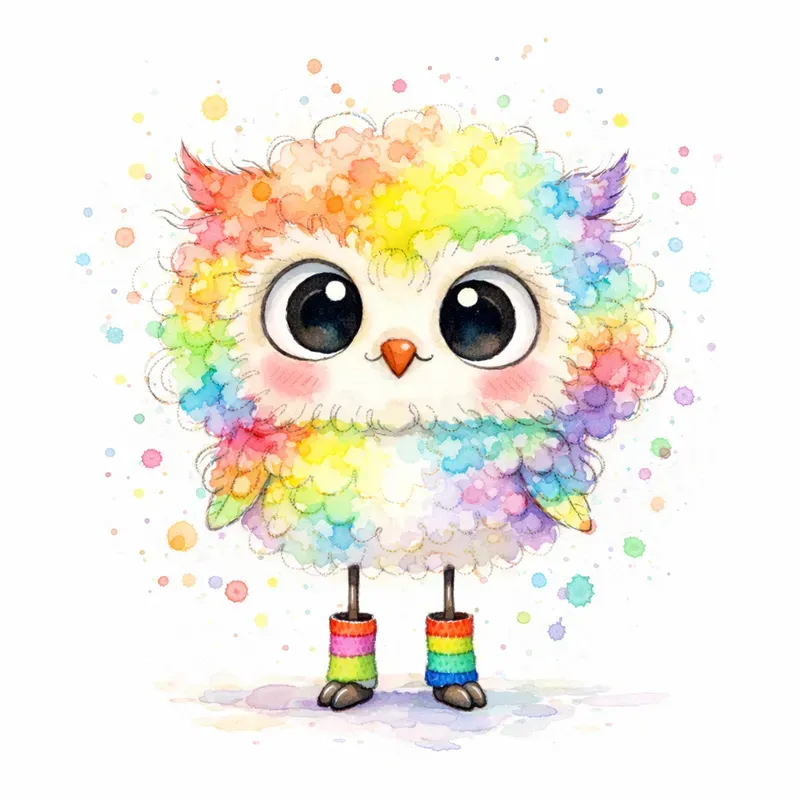 Cartoon Stretched Body Creatures