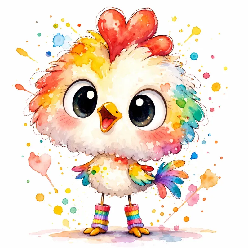 Cartoon Stretched Body Creatures