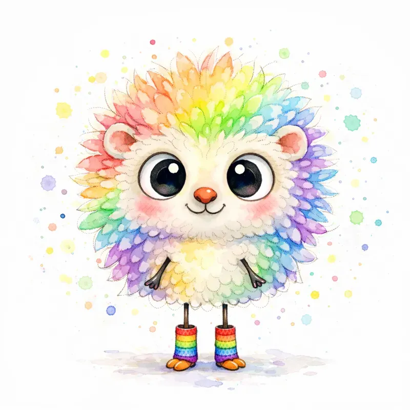 Cartoon Stretched Body Creatures