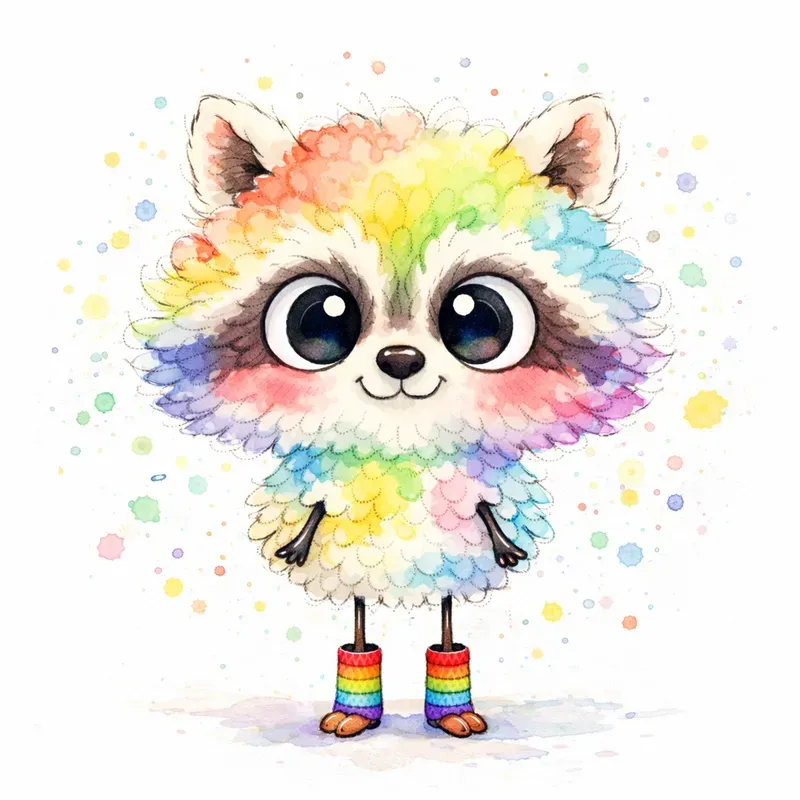 Cartoon Stretched Body Creatures