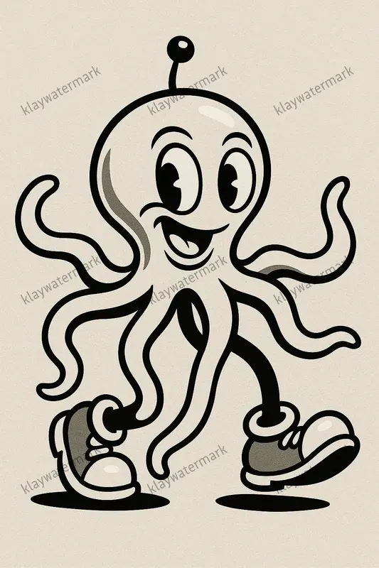 1930s Rubber Hose Cartoon Characters
