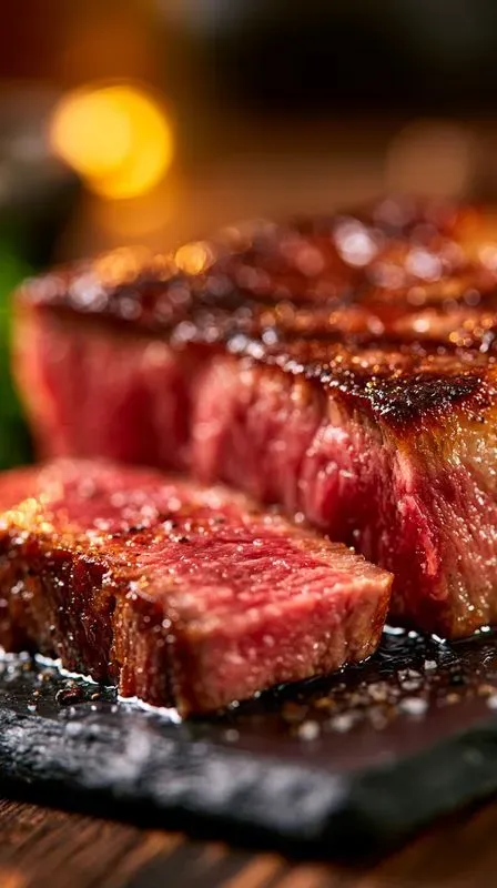 Gourmet Food Macro Showcases