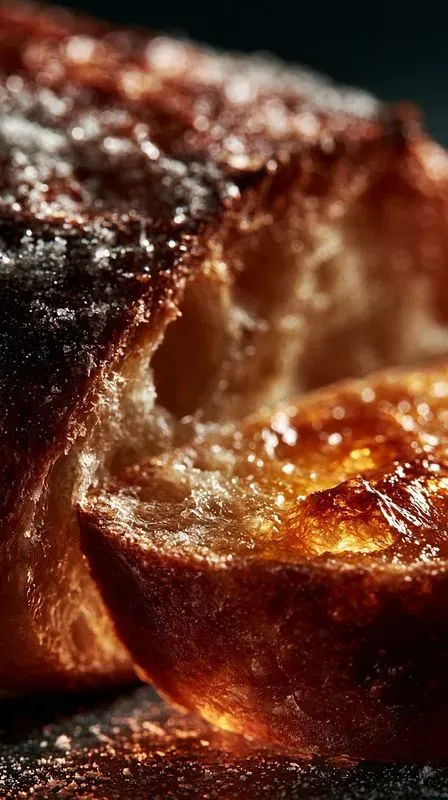 Gourmet Food Macro Showcases