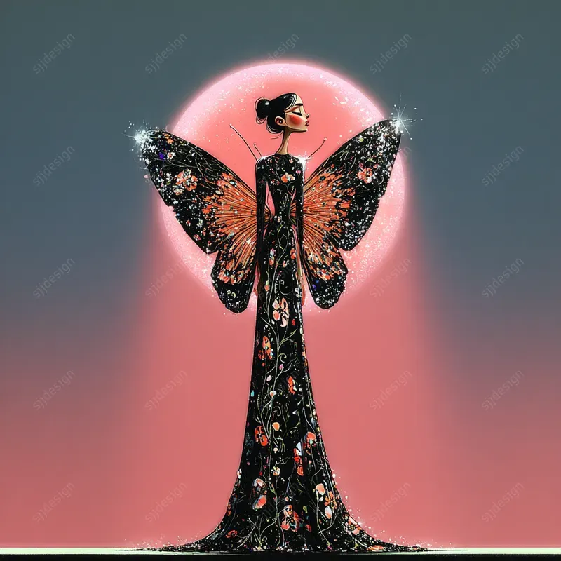 Mystic Eclipse Portrait Art