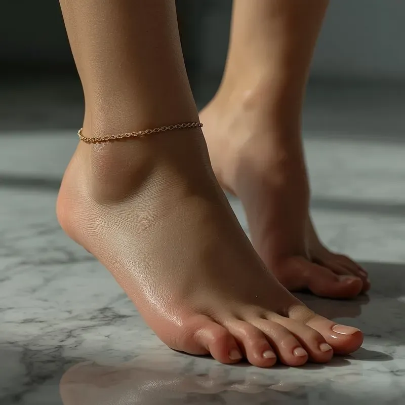 Professional Foot Jewelry Photography