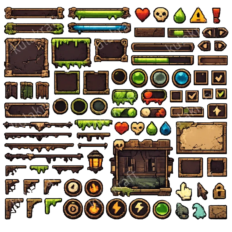 Monster Alley Game Asset Packs