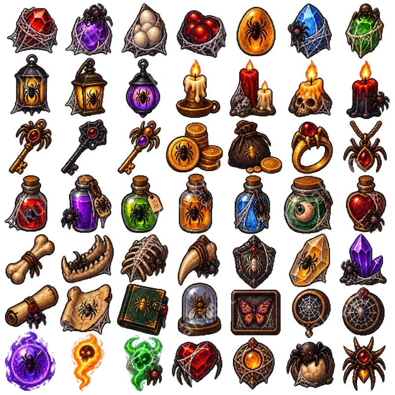 Monster Alley Game Asset Packs