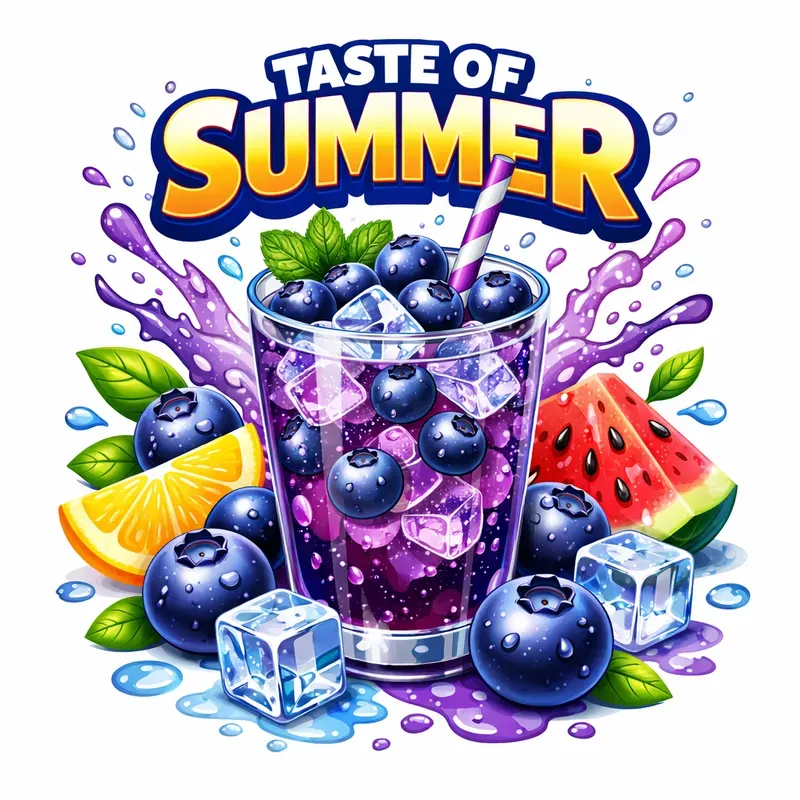 Summer Drink Illustration Packs