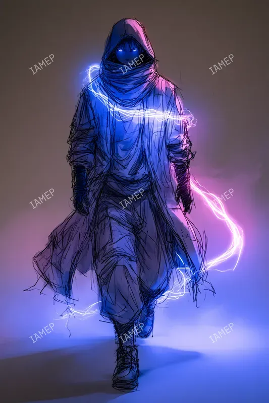 Electric Arcane Sketch Characters
