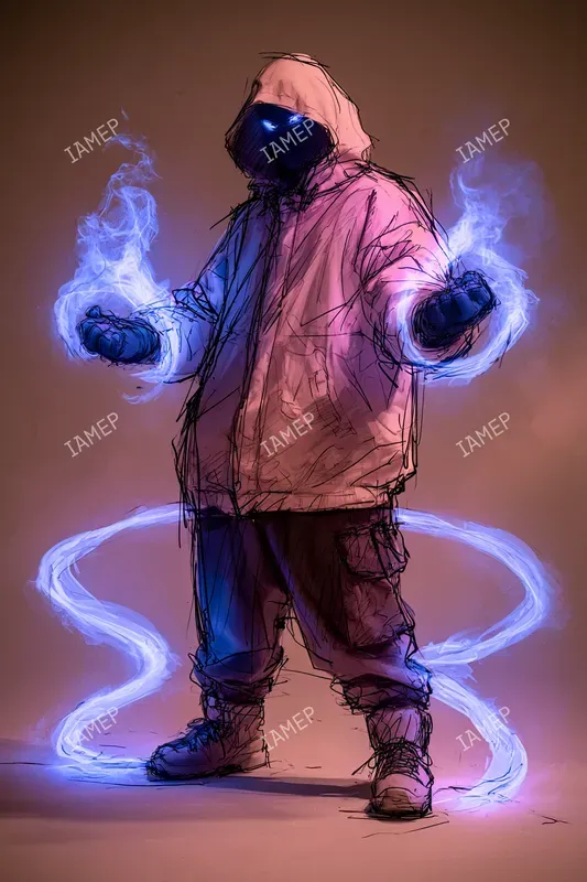 Electric Arcane Sketch Characters