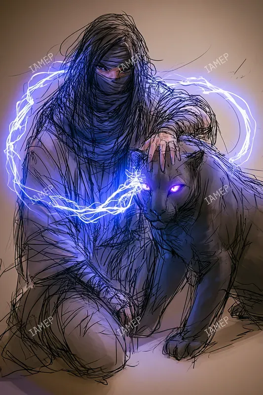 Electric Arcane Sketch Characters