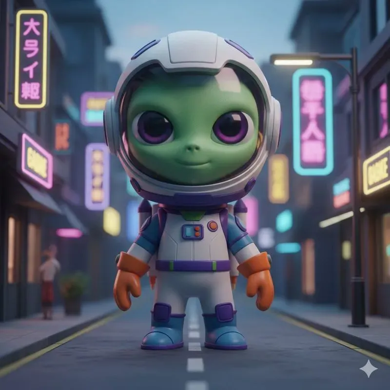 Cinematic Cute Toy Characters