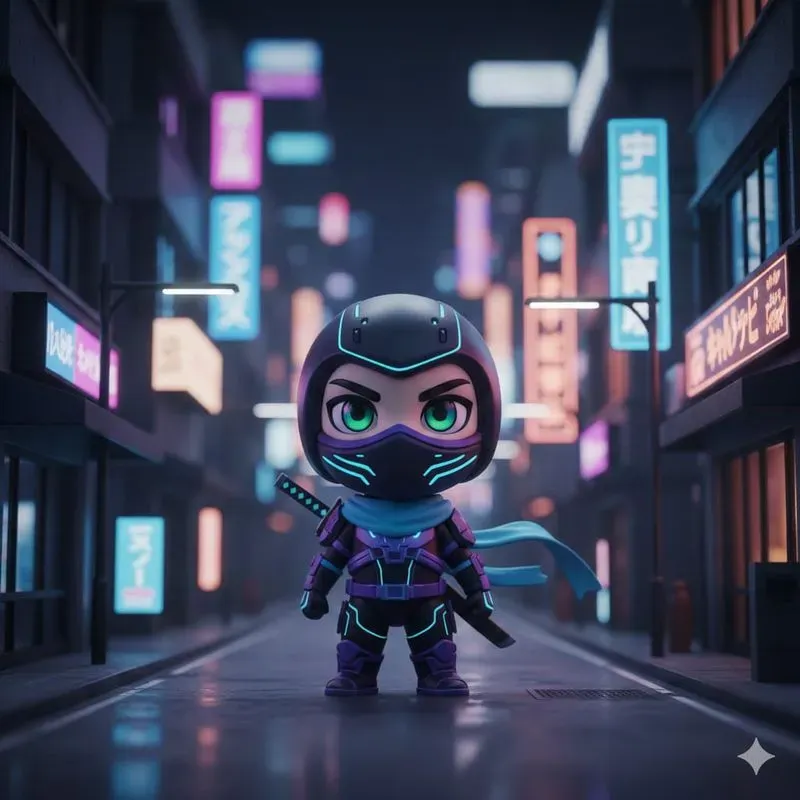Cinematic Cute Toy Characters