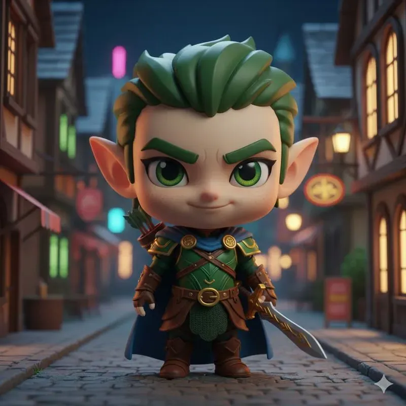 Cinematic Cute Toy Characters