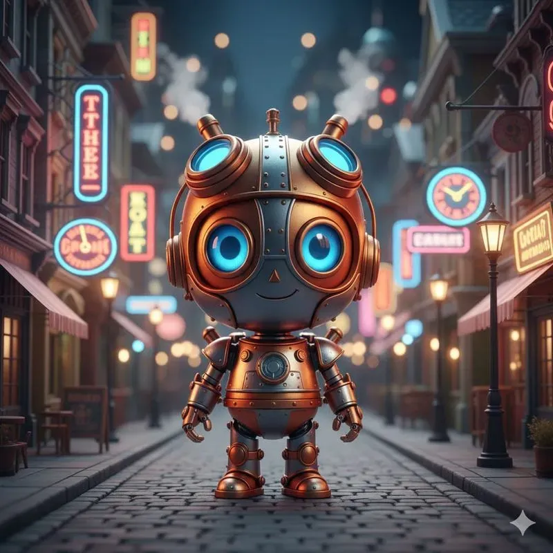 Cinematic Cute Toy Characters
