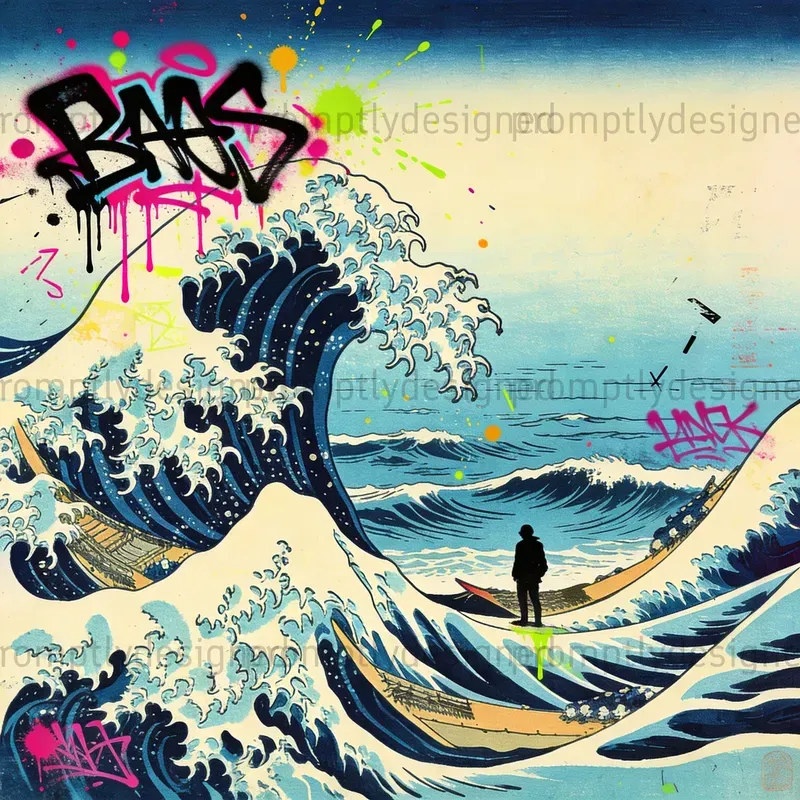 Japanese Graffiti Art