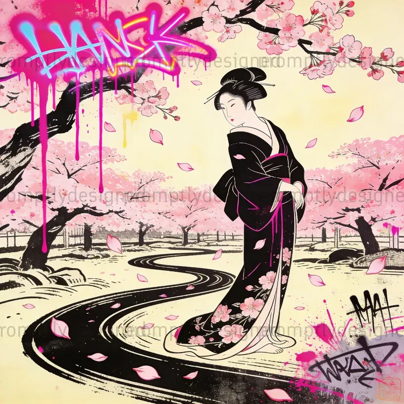 Japanese Graffiti Art